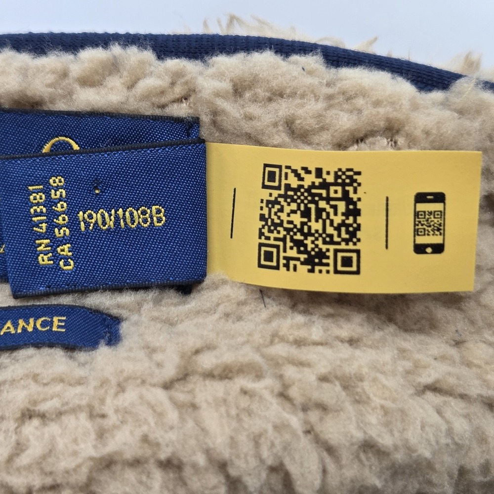 Polo Ralph Lauren Pile Fleece ColorBlock Hybrid 1/2 Zip Jacket Men's XXL Hooded - Picture 7 of 10